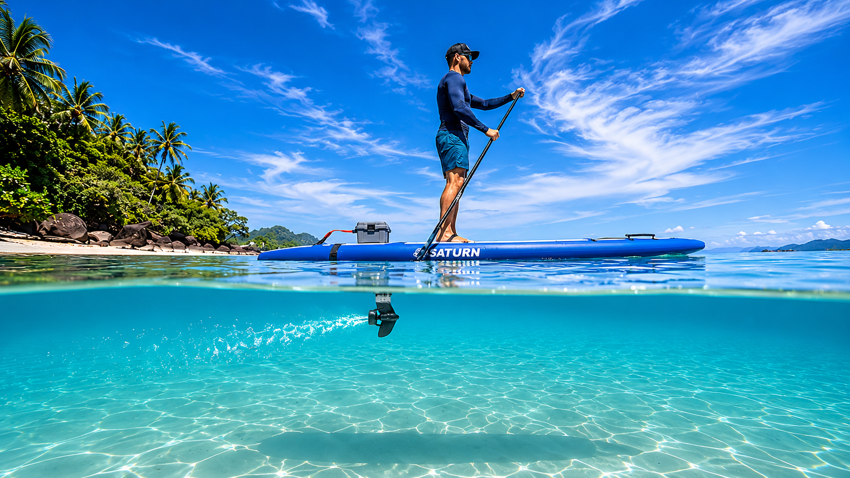 Un mini jet-ski, entre vos mains